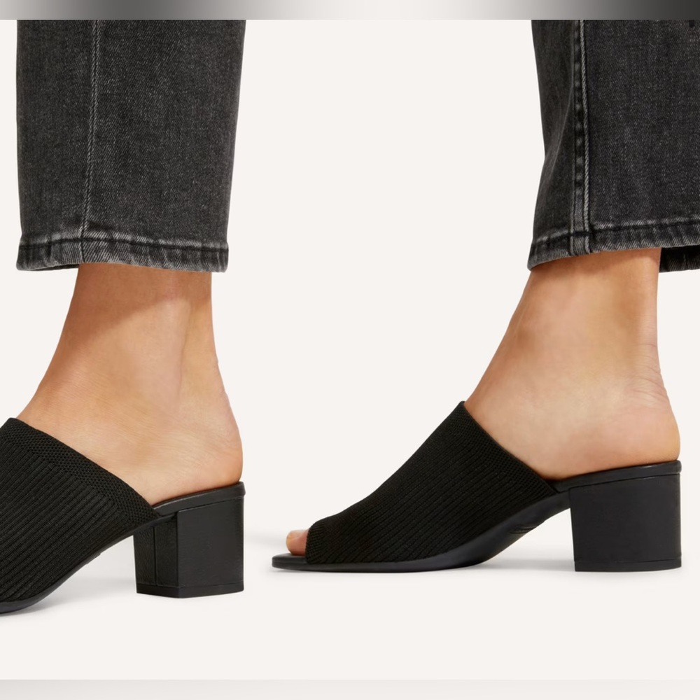 Everlane black Glove Mule ReKnit - Picture 3 of 8
